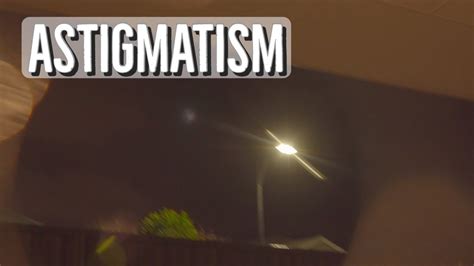 Astigmatism Vision Vs Normal Vision Youtube