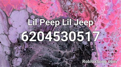 Lil Peep Lil Jeep Roblox Id Roblox Music Codes