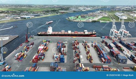 Amsterdam 16th Of July 2022 The Netherlands Tma Terminal Logistics