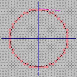 How pixel circle calculator calculates your pixel circle since half pixels would be ridiculous and impossible the pixel circle generator uses some simple rounding math to find the nearest pixel to fill. Comp 136 -- Circle-Drawing Algorithms