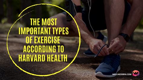 The Most Important Types Of Exercise According To Harvard Health Do