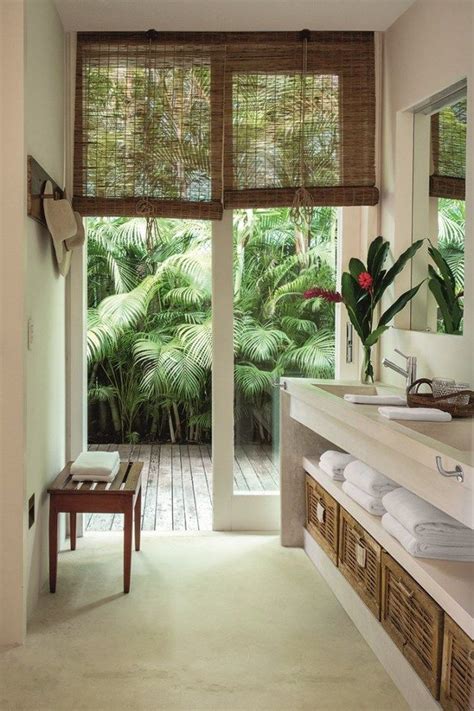 So, after spending many hours searching the internet, we've compiled 25 unique tropical home decor products that you'll love. Tropical Bathroom | Modern Tropical Style on Remodelaholic ...