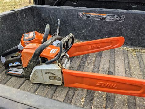 Maintaining Our Stihl Chainsaws The Martha Stewart Blog