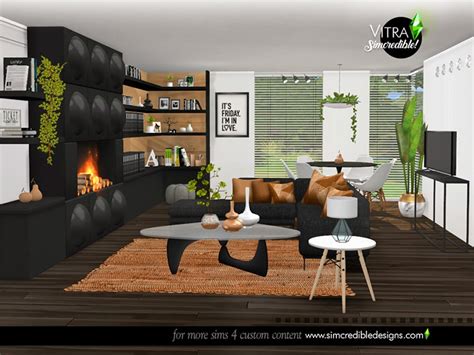 Sims 4 Living Room Cc Best Clutter Furniture Packs Fandomspot