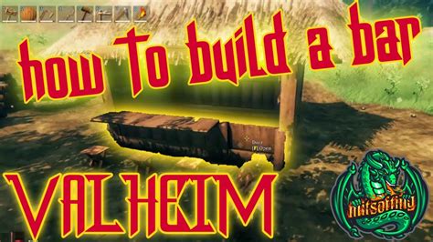 Valheim How To Build A Bar With A Counter Door Building Guide
