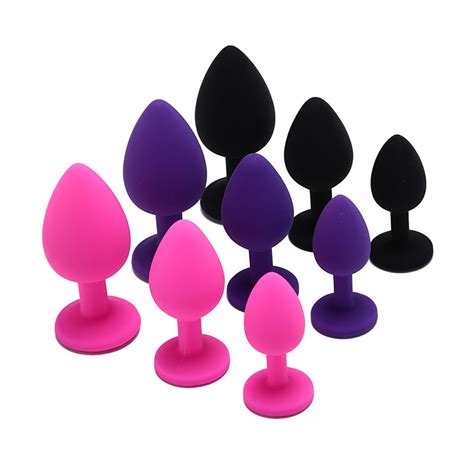 3pcs S M L Silicone Anal Plug Butt Unisex Plated Jeweled Free Download Nude Photo Gallery