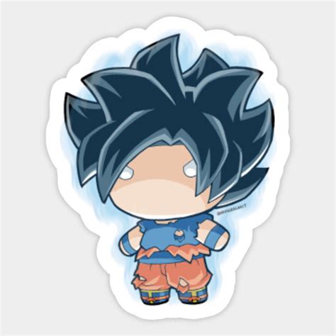 Lil Ultra Instinct Son Goku Songoku Sticker Teepublic