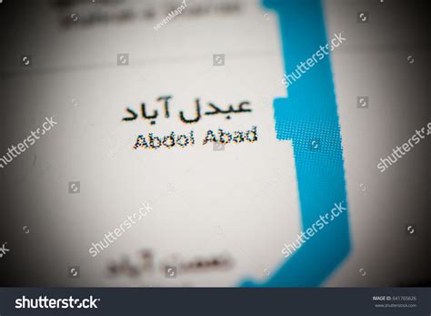 Abdol Abad Station Tehran Metro Map Foto De Stock 641765626 Shutterstock