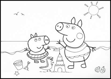 💠 Dibujos Peppa Pig Para Imprimir Y Colorear Dibujosparacoloreareu