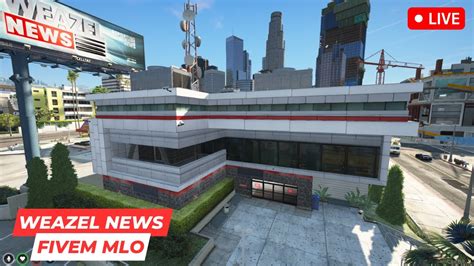 Weazel News Fivem Mlo Fivem Mods Interior And Map For Roleplay