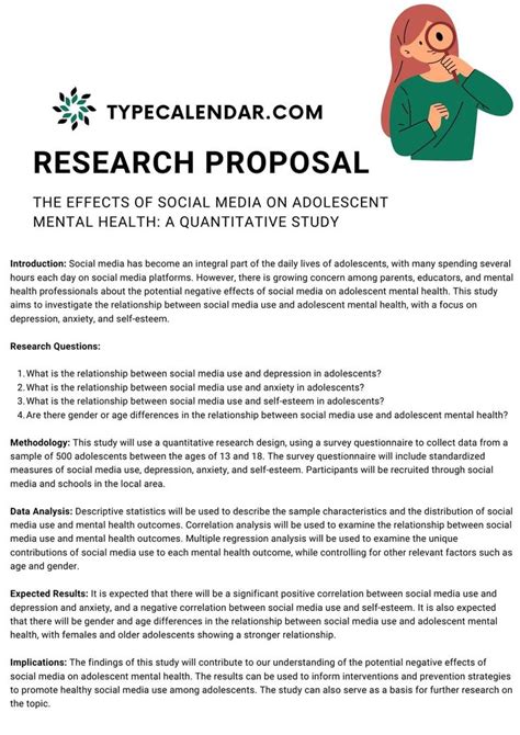Free Printable Research Proposal Templates Word Pdf For Students