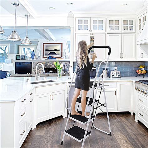 Which Is The Best 4 Step Ladder With Guard Rails Home Future Market