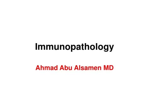 Ppt Immunopathology Powerpoint Presentation Free Download Id9714773