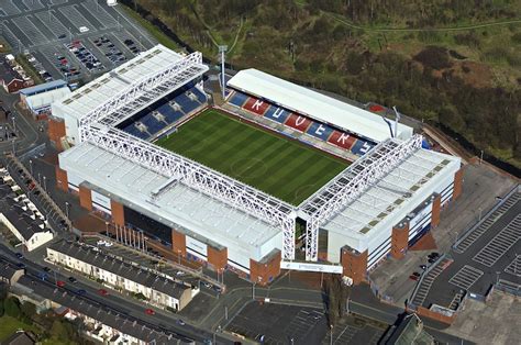 Aerial View Of Ewood Park Home Of Blackburn Rovers Fc Photographer