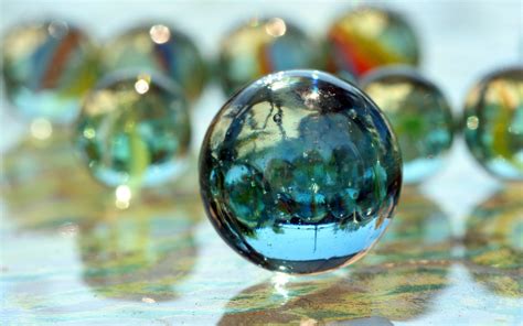 Marbles Glass Circle Bokeh Toy Ball Marble Sphere 11 Wallpaper