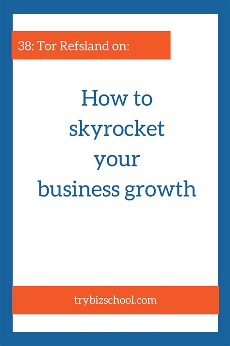 how to skyrocket your business growth
