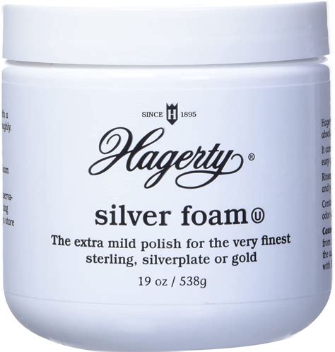 Hagerty 11170 Foam Mild Silver Polish 19 Oz White Amazonca Health