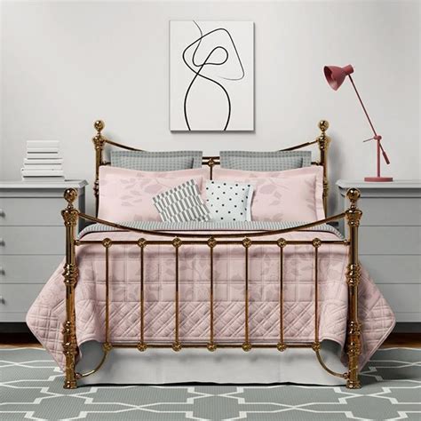 The Original Bed Co Originalbeds Arran Brass Bed Frame Brassbed