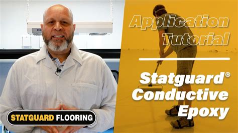Statguard Conductive Epoxy Application Tutorial Statguard Flooring