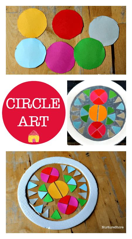 Check our free printable shapes flash check our thoughtful free printable shapes flashcards which help kids learn shapes as well as shapes: Circle art to explore shapes and scissor skills - NurtureStore