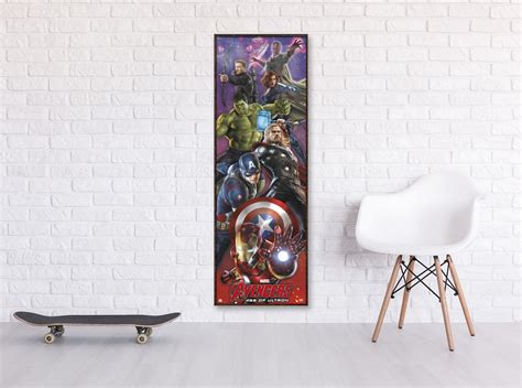 Avengers 2 Age Of Ultron Framed Marvel Movie Door Poster Size 22