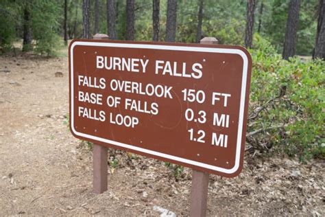 The Burney Falls Hike A Must Do Scenic Loop Near Burney California