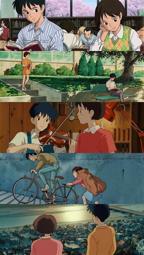 Whisper Of The Heart Ghibli Seiji And Shizuku Wallpaper Studio