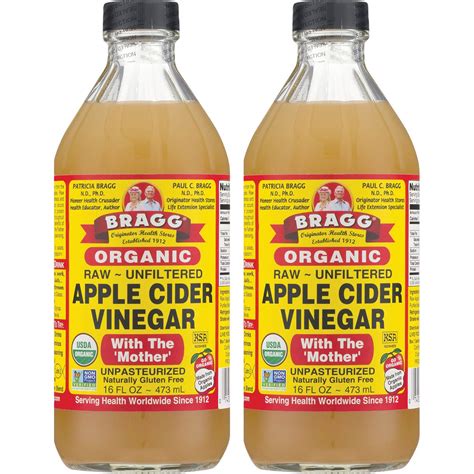 Buy Bragg Apple Cider Vinegar 473 Ml Pack Of 2 Online At Low Prices