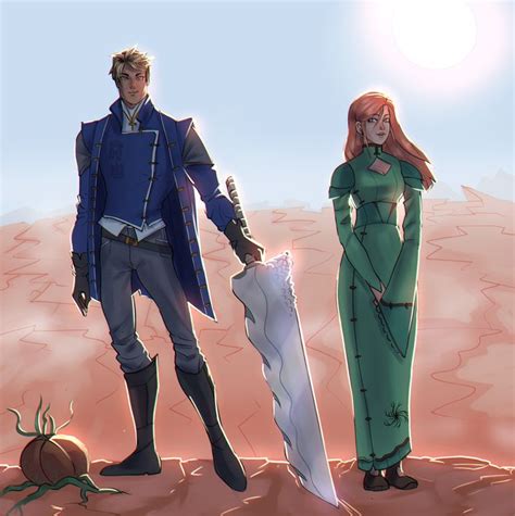 Adolin And Shallan In Front Of The Shattered Plains Art My Me D Stormlight Archive