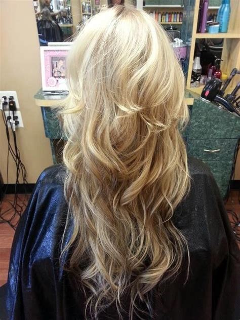 Summer isn't just for short hair anymore! blonde layers | Long layered hair, Human hair extensions ...