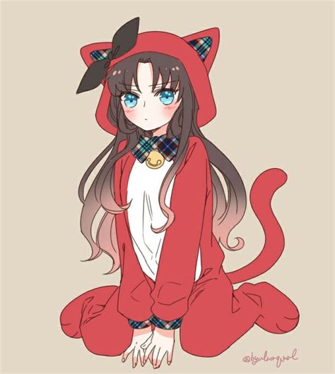 Rin ~ Cat Onesie Neko Girl Secret Characters Anime