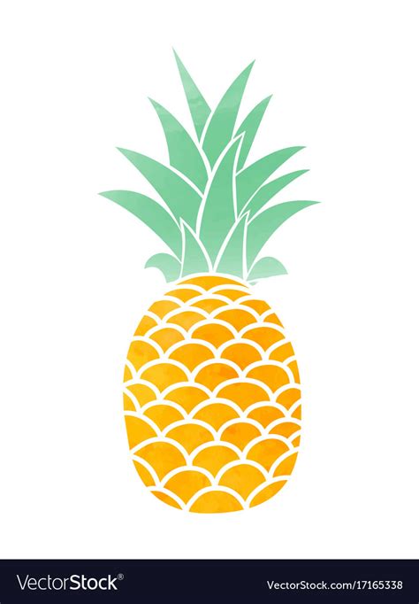 Watercolor Pineapple Svg 1507 Svg Design File Free Sgv Logo Maker
