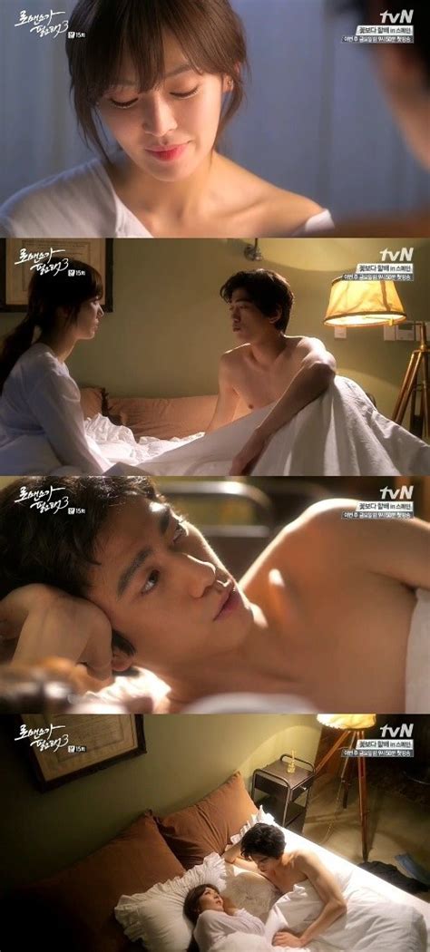 Hot kiss scene in bedroom korean drama. Spoiler "I Need Romance Season 3" Kim So-yeon and Sung ...
