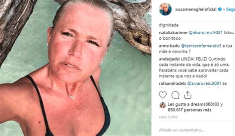 Instagram Xuxa Luce Irreconocible Sin Una Gota De Maquillaje Ilari Lari E Brasil