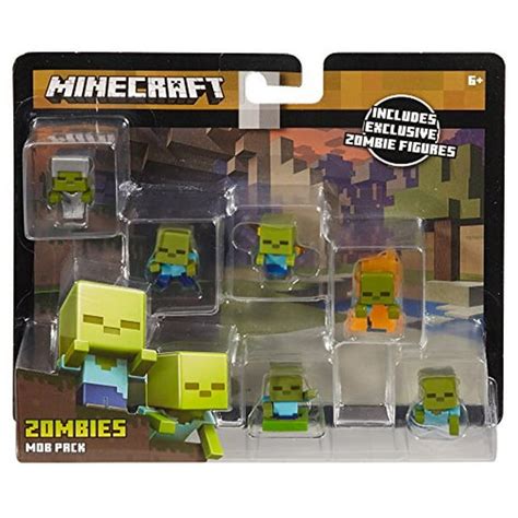 Mattel Minecraft Mini Mob Zombie Pack Toy Figure