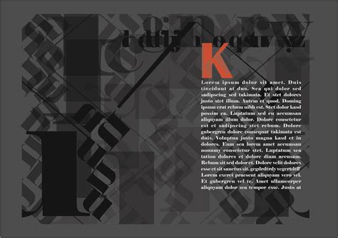 Black And White Layouts On Behance