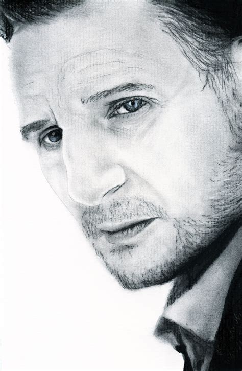 19 Liam Neeson Drawing Ahildrewie