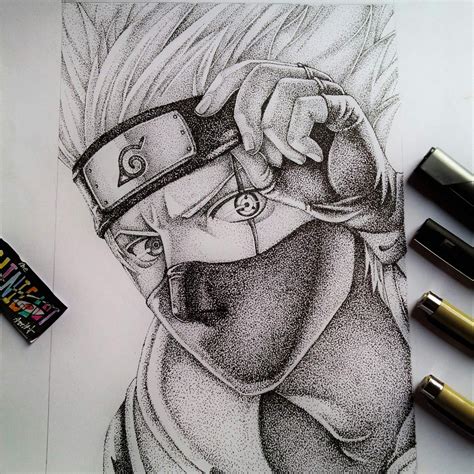 My Kakashi Hatake Drawing Naruto Kakashi Drawing Naruto Images And