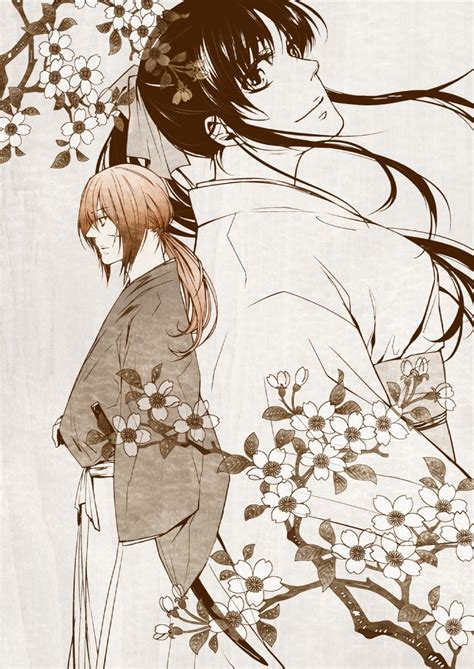 Himura Kenshin And Kamiya Kaoru Rurouni Kenshin Drawn By Ruby