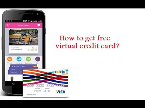 Contact the issuer who offers virtual prepaid visa cards. How to get free virtual credit card - YouTube