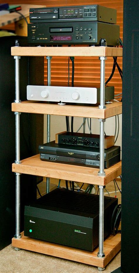 Custom Furniture Hi End Audio Stereo Racks And Isolation Platforms At