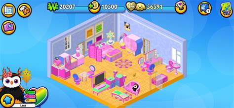 my new funky loft r webkinz