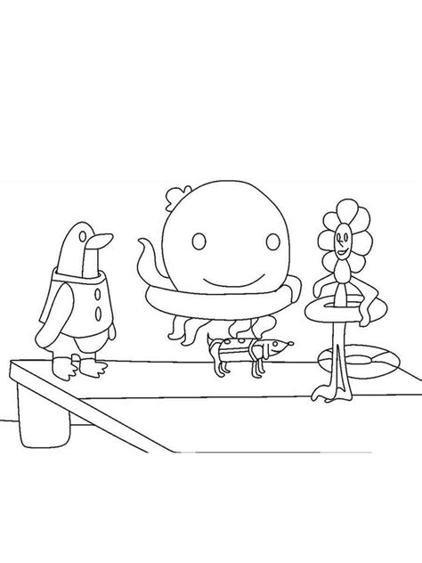 Oswald The Octopus Coloring Pages 2046 The Best Porn Website