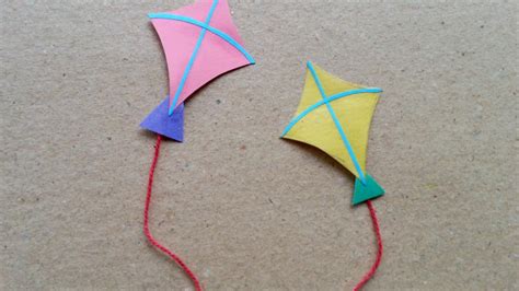 Make Fun Miniature Paper Kites Diy Guidecentral Youtube