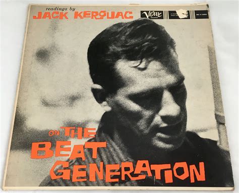 Jackkerouac Vintage Beatgeneration Vinylrecord Beat Generation