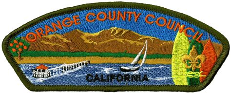 Orange County Council Shoulder Patch Boy Scouts Of America