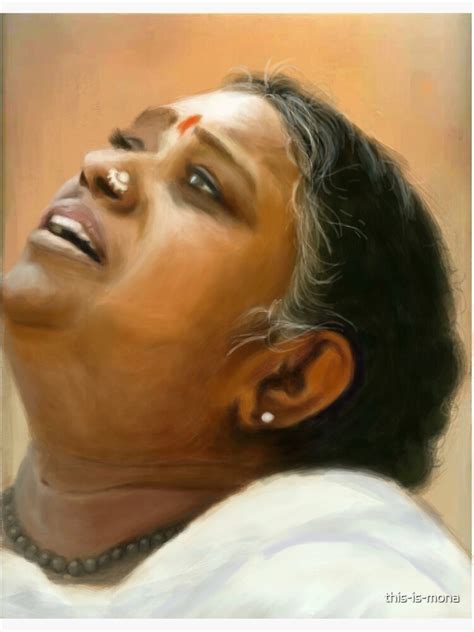 Painting Of Amma Art Print For Sale By This Is Mona Redbubble