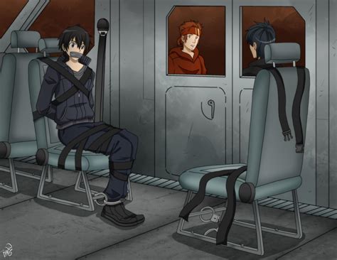 Kirito Bound Strapped And Tape Gagged By Carnath Gid On Deviantart