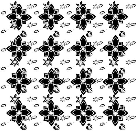 845 Background Batik Black White Pics Myweb