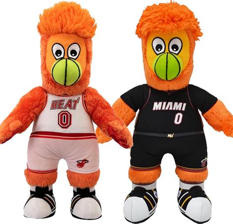 Bleacher Creatures Miami Heat Burnie Mascot Bundle Home